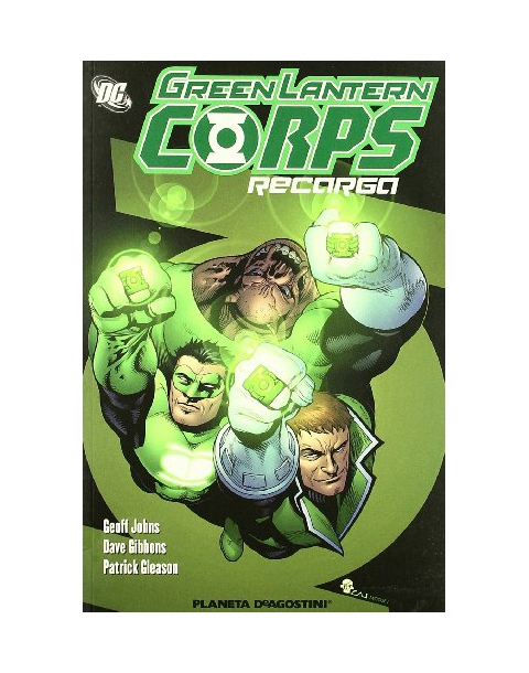 GREEN LANTERN CORPS. RECARGA -PLANETA-