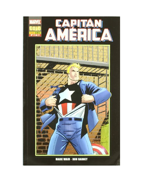 CAPITAN AMERICA Nº 2 MARVEL GOLD -PANINI