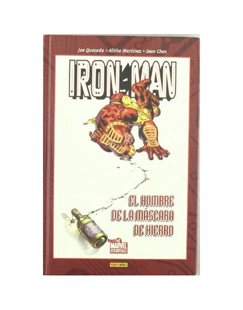 IRON MAN HOMBRE MASCARA HIERRO -PANINI-