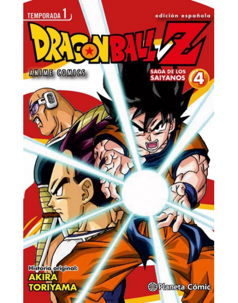 DRAGON BALL Z SAGA DE LOS SAIYANOS Nº 4