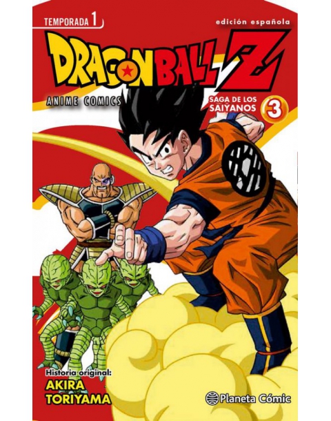 DRAGON BALL Z SAGA DE LOS SAIYANOS Nº 3