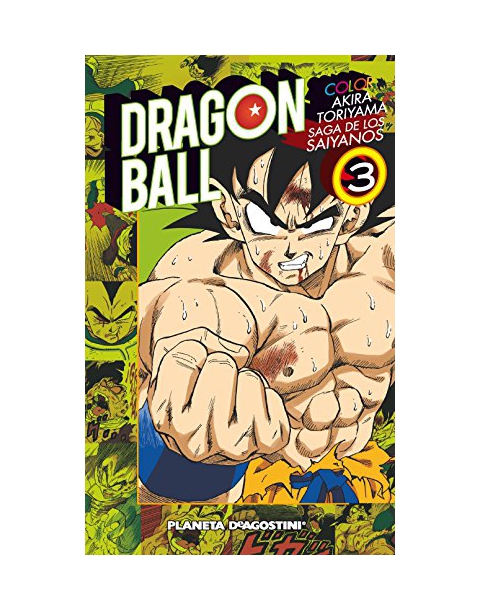 DRAGON BALL COLOR SAGA DE SAIYANOS Nº 3