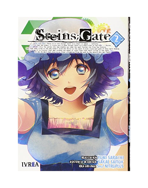 STEINS GATE Nº 2 -IVREA- MANGA