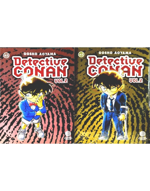 DETECTIVE CONAN VOL. 2 Nº 62 y 63