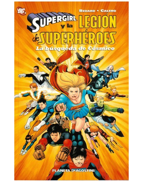 SUPERGIRL Y LA LEGION DE SUPERHEROES