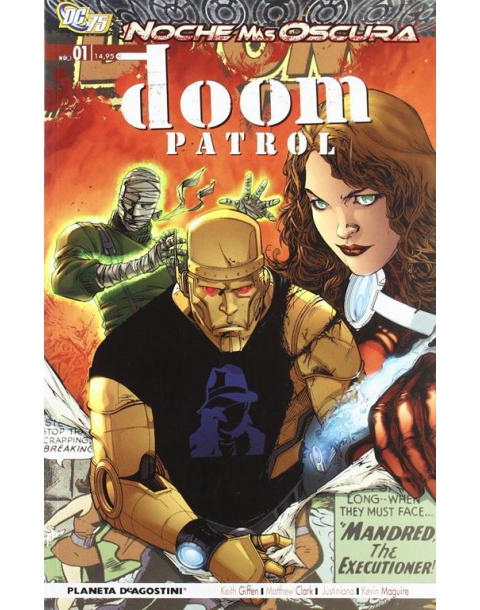 DOOM PATROL 01 LA NOCHE MAS OSCURA DC. PLANETA.