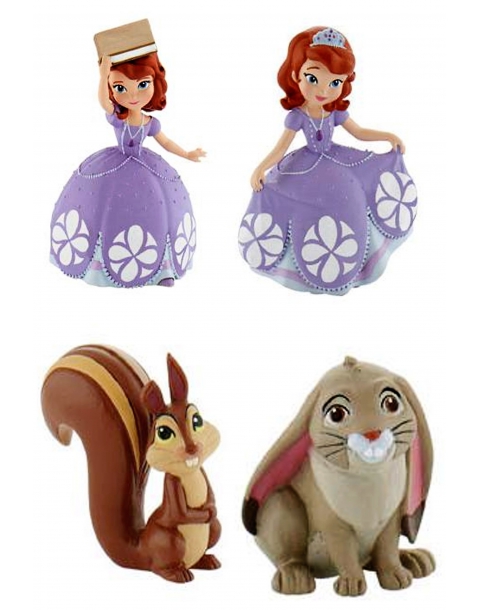 FIGURAS DE LA SERIE PRINCESA SOFIA SURTIDAS DE PLASTICO