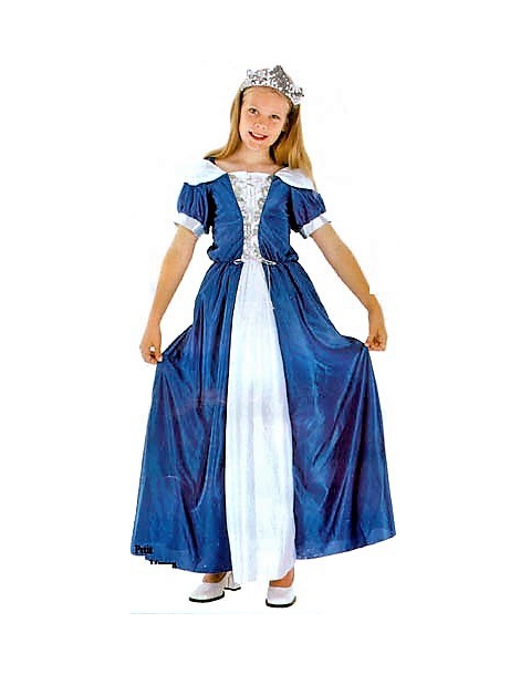 DISFRAZ DE TRAJE DE PRINCESA REAL TALLA 3 DE 11 A 14 AÑOS.