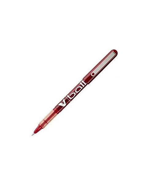 ROTULADOR PILOT 0.7MM V BALL ROJO