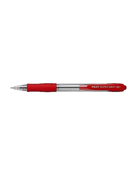 BOLIGRAFO PILOT SUPER GRIP ROJO BGBP 1MM