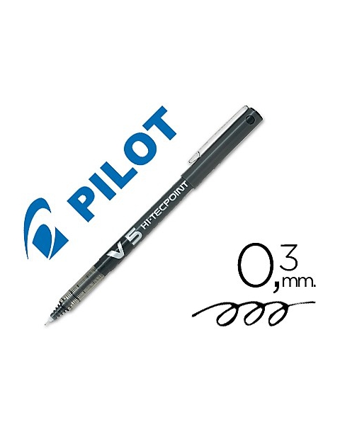 ROTULADOR PILOT 0.5MM V NEGRO