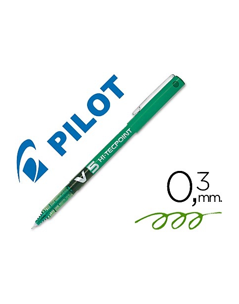 ROTULADOR PILOT 0.5MM V VERDE