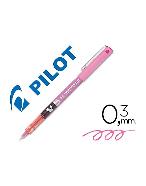 ROTULADOR PILOT 0.5MM V ROSA