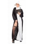 DISFRAZ DE TRAJE DE MONJA SEXY. TALLA 4.   705905