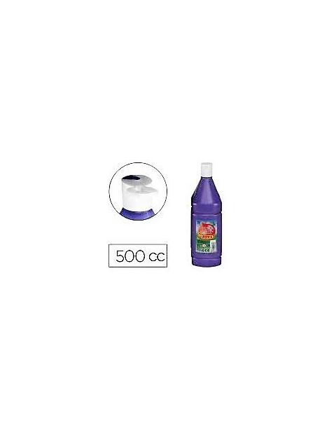 TEMPERA LIQUIDA DE 500CC. COLOR VIOLETA. DE JOVI 506