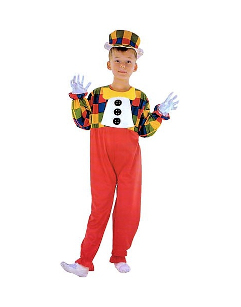 DISFRAZ DE TRAJE DE CLOWN PAYASO. TALLA 3 DE 11 A 14 AÑOS.