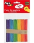 PALILLOS POLOS PLANOS COLORES 50UU FINO