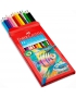 LAPIZ DE COLOR FABER-CASTELL CAJA DE 12 UNIDADES AQUARELABLE