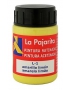 PINTURA A BASE DE LATEX COLOR AMARILLO LIMON. BOTE DE 35ML LA PAJARITA.