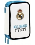 PLUMIER DE 3 CREMALLERA DEL REAL MADRID. 411754057 SAFTA.