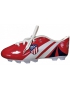 PORTATODO DE 1 CREMALLERA DEL ATLETICO DE MADRID CON FORMA DE BOTA. PRODUCTO OFICIAL.