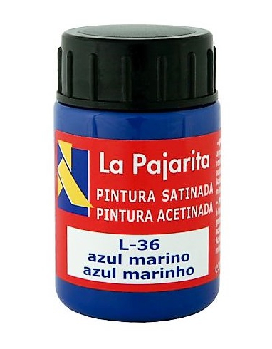 La Pajarita L-35 - Pintura satinada, color turquesa, bote de 35 ml