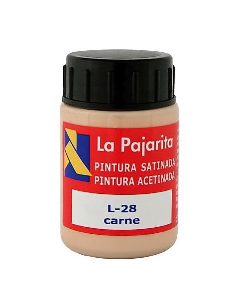 PINTURA BASE DE LATEX COLOR CARNE. BOTE DE 35ML LA PAJARITA.