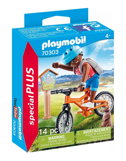 PLAYMOBIL 70303 CICLISTA DE MONTAÑA