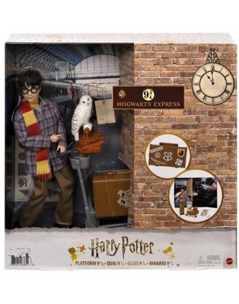 MUÑECO HARRY POTTER PLATAFORMA. GXW31 MATTEL