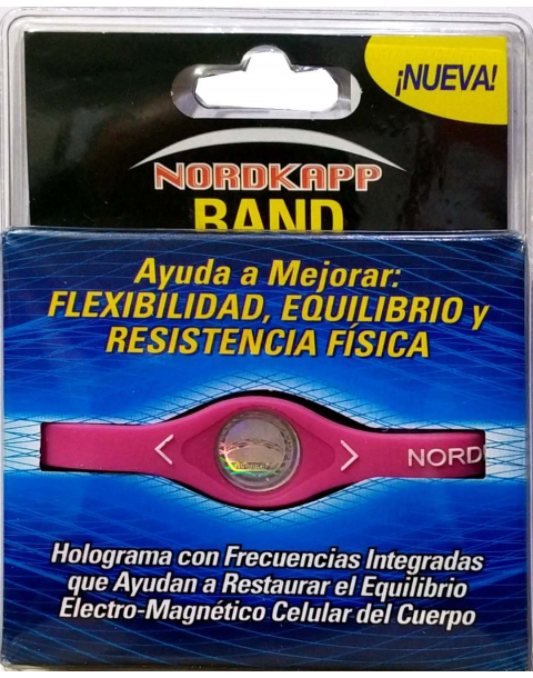 PULSERAS NORDKAPP BAND EN BLISTER. AYUDA A MEJORAR FLEXIBILIDAD, EQUILIBRIO Y RESISTENCIA FISICA.