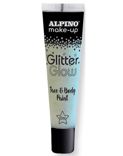 MAQUILLAJE DE ALPINO CON PURPURINA PARA OSCURIDAD.