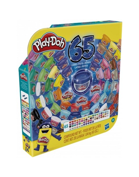 PLAY-DOH PACK ANIVERSARIO 65 UNIDADES. F1528 HASBRO