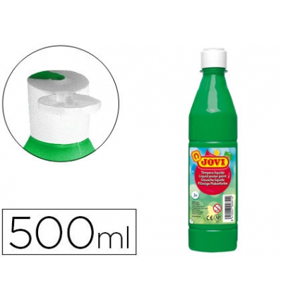 TEMPERA LIQUIDA 500CC VERDE MEDIO