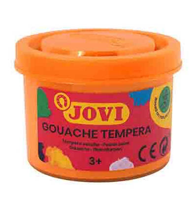 TEMPERA EN TARRO COLOR NARANJA DE 35ML 06 JOVI