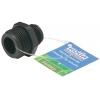 MACHON REDUCTOR MACHO 1" A MACHO 3/4" PLASTICO POLIETILENO POLIPROPILENO NEGRO MARCA AQUA CONTROL