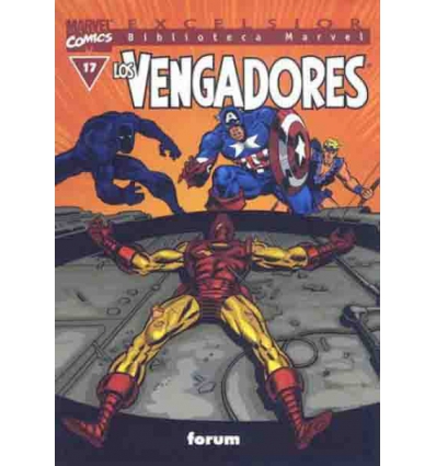 BIBLIOTECA MARVEL 17 LOS VENGADORES -FORUM- EXCELSIOR