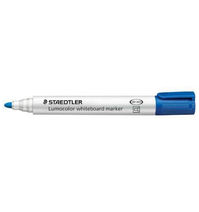 ROTULADOR PARA PIZARRA COLOR AZUL CON TINTA ANTISECADO DE STAEDTLER 351-3