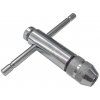 GIRAMACHOS MANUAL CON CARRACA CON MANGO EN T AJUSTABLE M3-M8 3MM-8MM DE ROSCA METRICA. MARCA STANLEY 5594