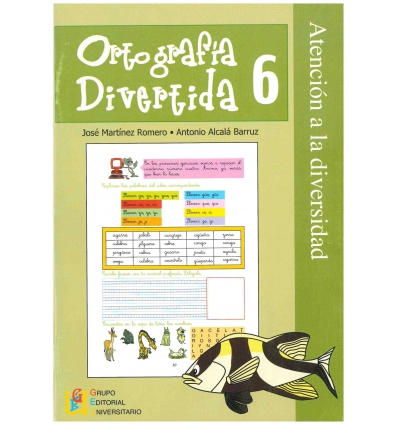 ORTOGRAFIA DIVERTIDA 6 ATENCION A LA DIVERSIDAD DE GEU