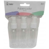 BOTE PULVERIZADOR DE 60ML. DE PLASTICO PARA DEDO EN BLISTER DE 3 UNIDADES DE MARKET SUPREM A9626