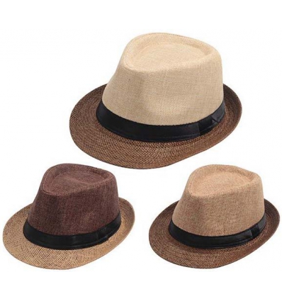 SOMBRERO PARA HOMBRE MODELO PANAMA BICOLOR DE 58CM. DE MARKET SUPREM A9443