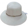 SOMBRERO PAMELA IMITACION A PAJA DE SRA. CON DECORACION DE CONCHAS TALLA UNICA DE MARKET SUPREM A9454