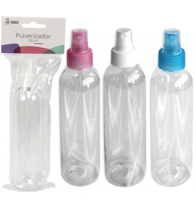 BOTE PULVERIZADOR DE DEDO DE 200ML. DE PLASTICO CON 18CM. DE MARKET SUPREM A5624