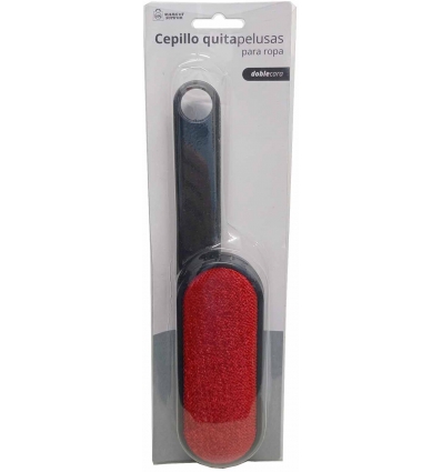 CEPILLO QUITAPELUSAS DE DOBLE CARA DE 25X5CM DE MARKET SUPREM A7844