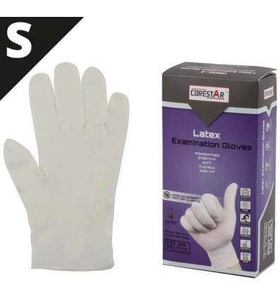 GUANTES DE LATES DESECHABLES TALLA S CAJA DE 100 UNIDADES DE MARKET SUPREM A9602