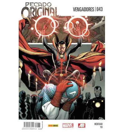 LOS VENGADORES VOL 4 Nº 043 DE 164 LA EDAD HEROICA. PECADO ORIGINAL DE PANINI MARVEL