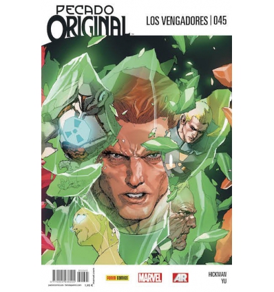 LOS VENGADORES VOL 4 Nº 45 Y 46 -PANINI MARVEL- LA EDAD HEROICA. PECADO ORIGINAL