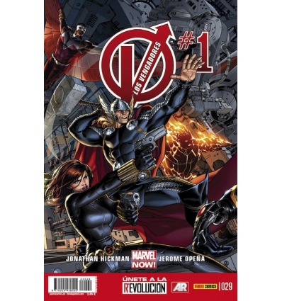 LOS VENGADORES VOL 4 Nº 29 Y 33 UNETE A LA REVOLUCION -PANINI MARVEL