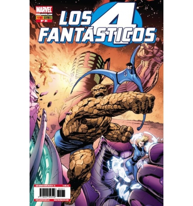 LOS 4 FANTASTICOS VOL 7 Nº 31 DE 166 DE PANINI MARVEL