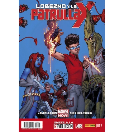 LOBEZNO Y LA PATRULLA X Nº 17 DE 39 REGENESIS UNETE A LA REVOLUCION DE PANINI MARVEL